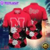 NCAA Nebraska Cornhuskers Flower Tropical Summer Beach Hawaiian Shirt