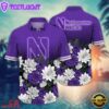 NCAA Northwestern Wildcats Flower Tropical Summer Beach Hawaiian Shirt