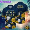NCAA Notre Dame Fighting Irish Flower Tropical Summer Beach Hawaiian Shirt