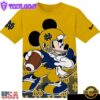 NCAA Notre Dame Fighting Irish Mickey All Over Print T-Shirt