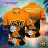 NCAA Oklahoma State Cowboys Flower Tropical Summer Beach Hawaiian Shirt