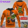 Ncaa Oklahoma State Cowboys Football Team The Grinch Custom Name Hoodie Gift Xmas 3 Ncaa Oklahoma State Cowboys Football Team The Grinch Custom Name Hoodie