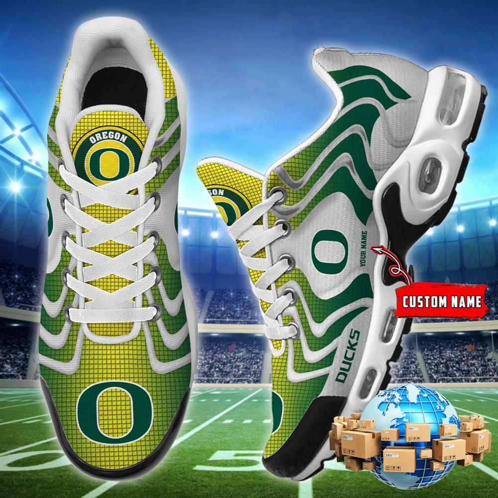 NCAA Oregon Ducks Football Team TN Shoes - Custom Name