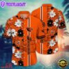 NCAA Oregon State Beavers Flower Summer Aloha Button Hawaiian Shirt