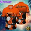 NCAA Oregon State Beavers Flower Tropical Summer Beach Hawaiian Shirt