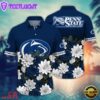 NCAA Penn State Nittany Lions Flower Tropical Summer Beach Hawaiian Shirt