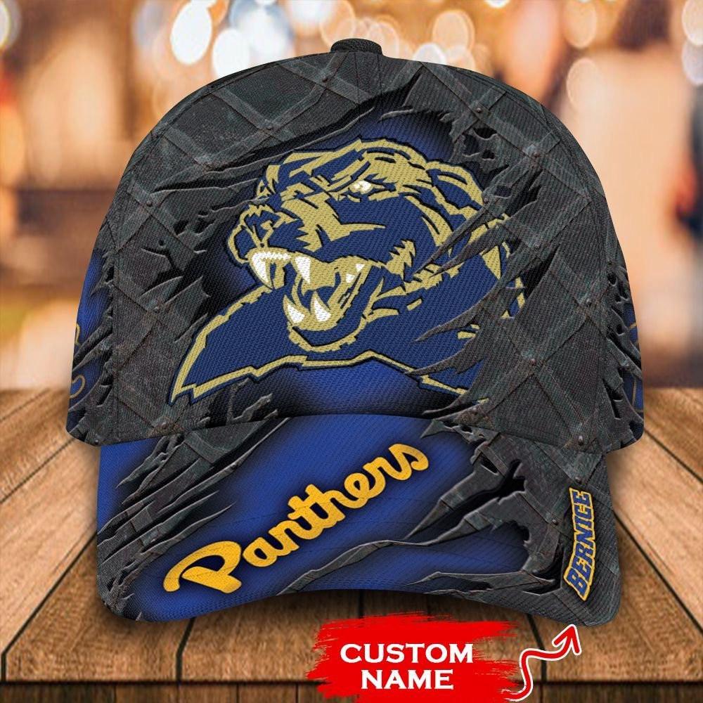 NCAA Pittsburgh Panthers 3D Mascot Custom Baseball Cap