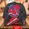 NCAA SMU Mustangs 3D Mascot Custom Baseball Cap