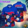 NCAA SMU Mustangs Flower Tropical Summer Beach Hawaiian Shirt