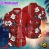NCAA Stanford Cardinal Flower Summer Aloha Button Hawaiian Shirt