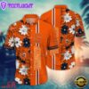 NCAA Syracuse Orange Flower Summer Aloha Button Hawaiian Shirt
