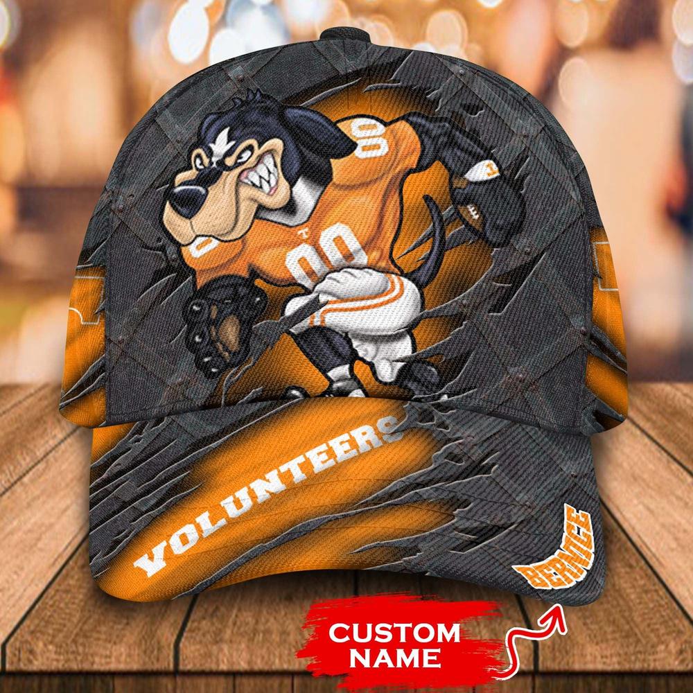 NCAA Tennessee Volunteers 3D Mascot Custom Baseball Cap