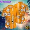 NCAA Tennessee Volunteers Flower Summer Aloha Button Hawaiian Shirt