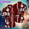 NCAA Texas AM Aggies Flower Summer Aloha Button Hawaiian Shirt