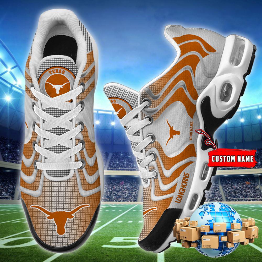 NCAA Texas Longhorns Football Team TN Shoes - Custom Name
