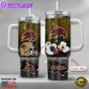 NCAA Texas State Bobcats Mickey Mouse Custom Stanley Quencher 40oz Stainless Steel Tumbler With Handle