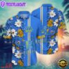NCAA UCLA Bruins Flower Summer Aloha Button Hawaiian Shirt