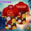 NCAA USC Trojans Flower Tropical Summer Beach Hawaiian Shirt