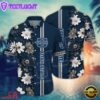 NCAA Utah State Aggies Flower Summer Aloha Button Hawaiian Shirt