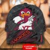 NCAA Virginia Tech Hokies 3D Mascot Custom Baseball Cap