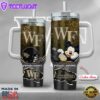 NCAA Wake Forest Demon Deacons Mickey Mouse Custom Stanley Quencher 40oz Stainless Steel Tumbler With Handle