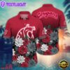 NCAA Washington State Cougars Flower Tropical Summer Beach Hawaiian Shirt