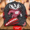 NCAA Wisconsin Badgers 3D Mascot Custom Baseball Cap