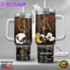 NCAA Wyoming Cowboys Mickey Mouse Custom Stanley Quencher 40oz Stainless Steel Tumbler With Handle