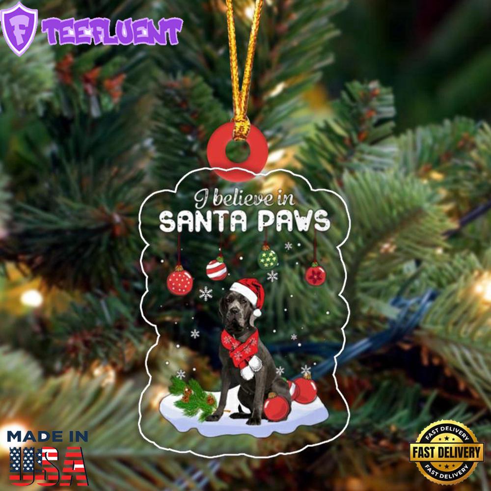 Neapolitan Mastiff Christmas Ornament, Gift For Christmas