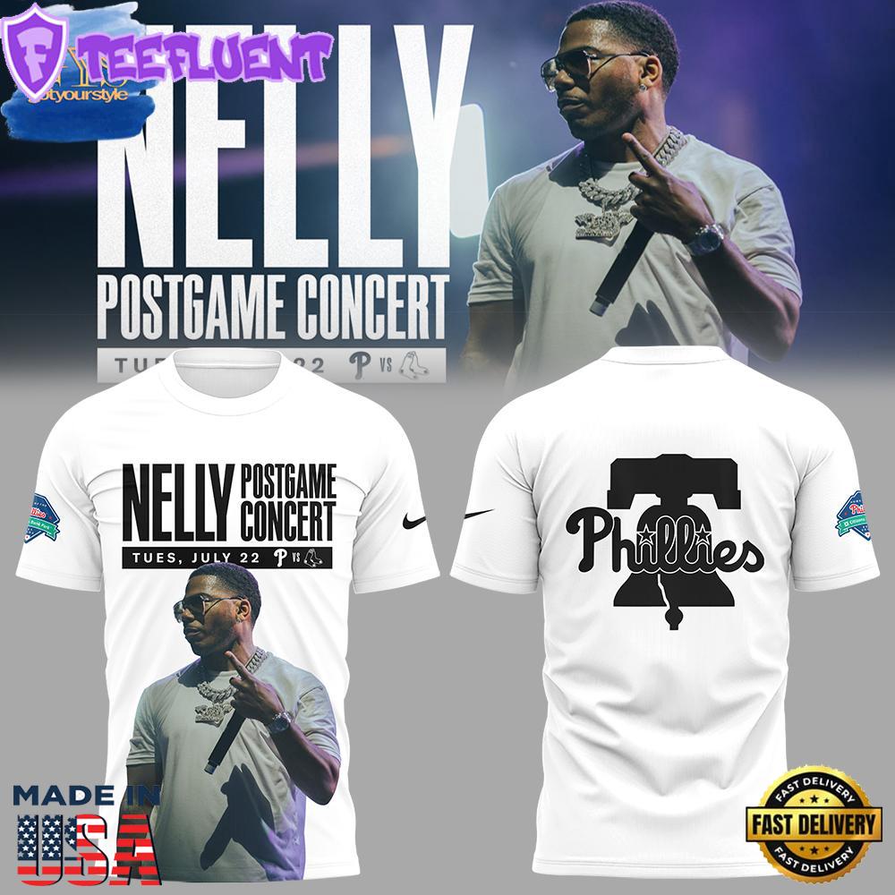 Nelly Postgame Concert Phillies Limited Edition T-Shirt