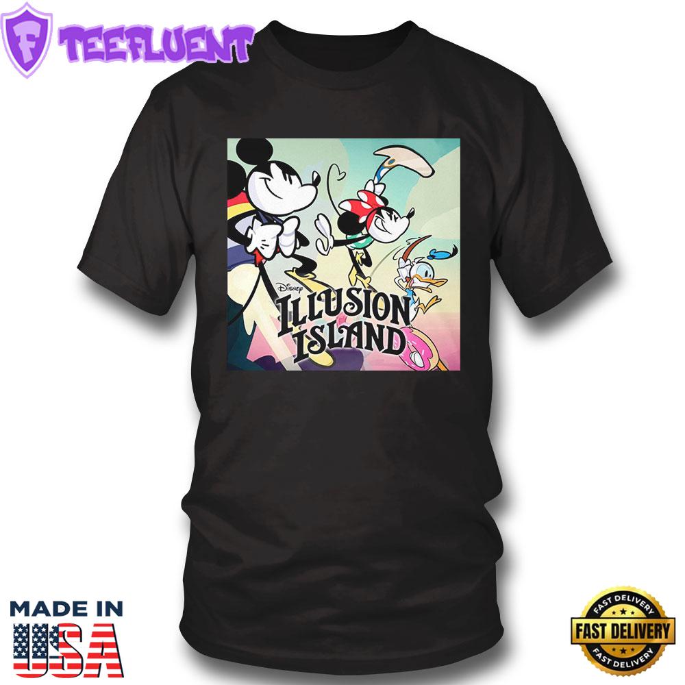New Co Op Mickey Mouse Game Of Nintendo Disney Illusion Island T-shirt Long Sleeve, Ladies Tee