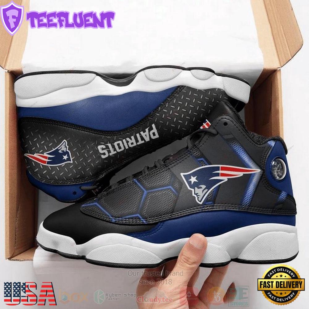 New England Patriots Football NFL Air Jordan 13 Shoes - Gift For Fans