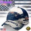 New England Patriots NFL Grunge Style Team Baseball Cap