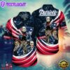 New England Patriots NFL Halloween Horror Movies Hawaiian Shirts