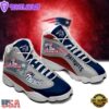 New England Patriots NFL Ver 4 Air Jordan 13 Sneaker - Gift For Fans