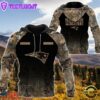 New England Patriots Personalized Your Name Hunting Camo Hoodie