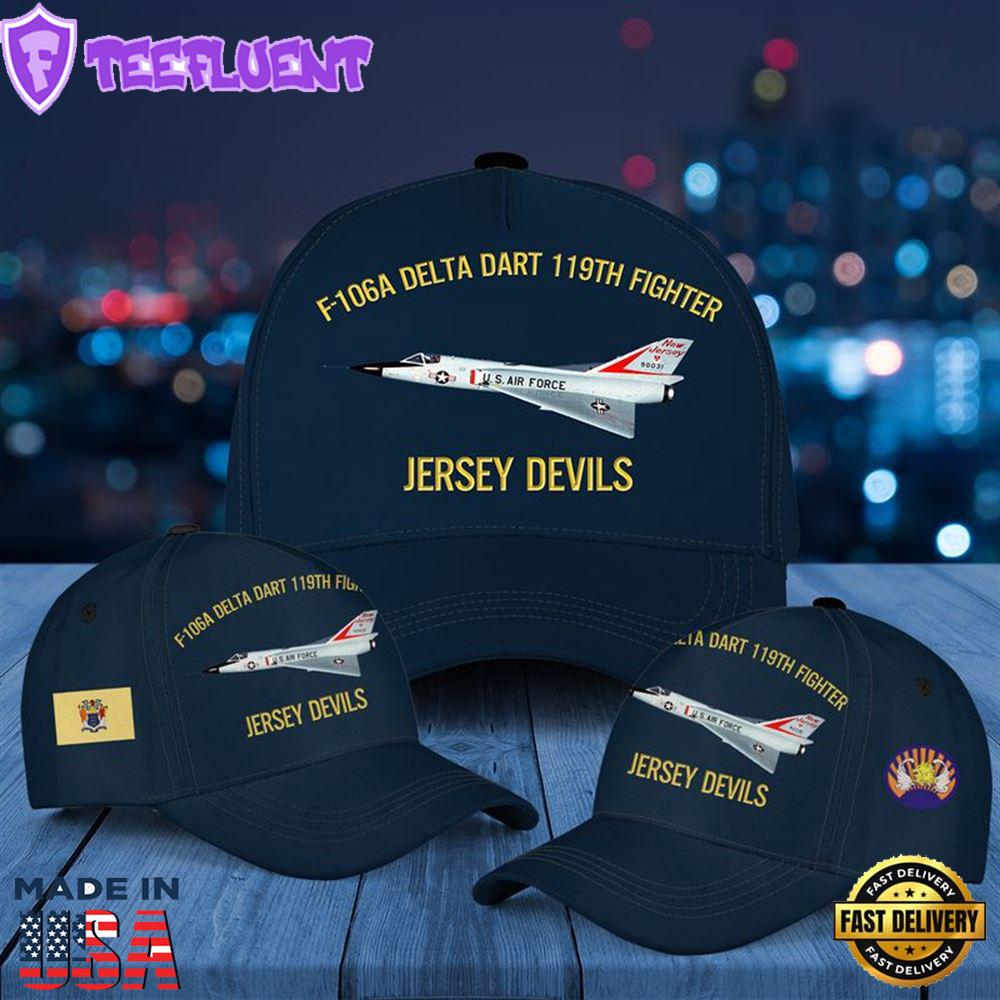 New Jersey Air National Guard F-106A Delta Dart 119th Fighter Interceptor Squadron, 177th Fighter Interceptor Group Baseball Cap