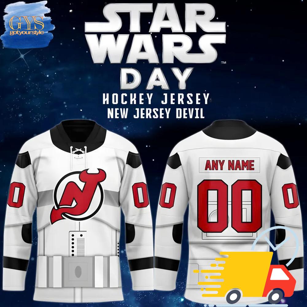 New Jersey Devils 2025 Star Wars Day Limited Edition Hockey Jersey