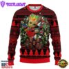 New Jersey Devils Groot Hug Christmas Ugly Sweater Sport For Fan