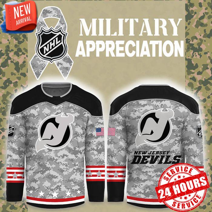 New Jersey Devils National Military Appreciation Month Hockey Jersey