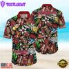 NEW Oklahoma Sooners Ncaa Mens Floral Button Up Hawaiian Shirt