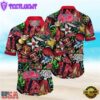 NEW Ole Miss Rebels Ncaa Mens Floral Button Up Hawaiian Shirt