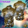 New Orleans Saints Halloween Skull Pumpkin – NFL Hawaiian Shirt