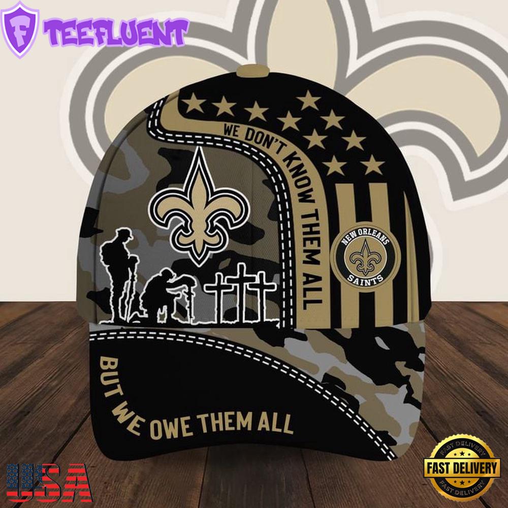 New Orleans Saints Memorial Day NFL Team Baseball Cap
