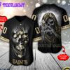 New Orleans Saints NFL 3D Personalized Baseball Jersey Shirt For Fans
