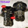 New Orleans Saints NFL Baseball Jersey Custom Name And Number Shirt For Fans