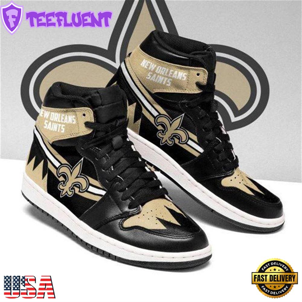 New Orleans Saints Nfl Football Air Jordan Sneaker Boots Shoes For Men Women