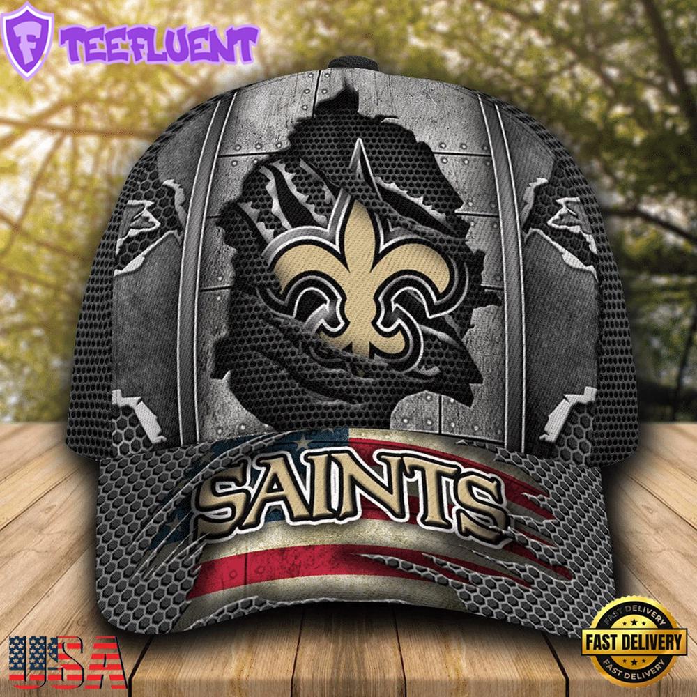 New Orleans Saints NFL Football Team Logo Baseball Cap