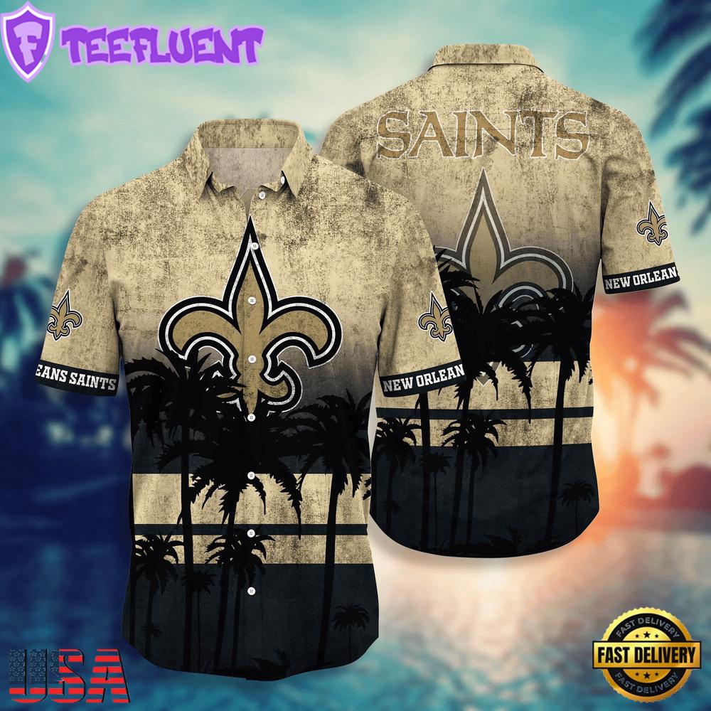 New Orleans Saints NFL Team Hawaiian Shirt