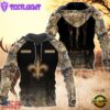 New Orleans Saints Personalized Hoodie Camo Hunting Perfect Gift